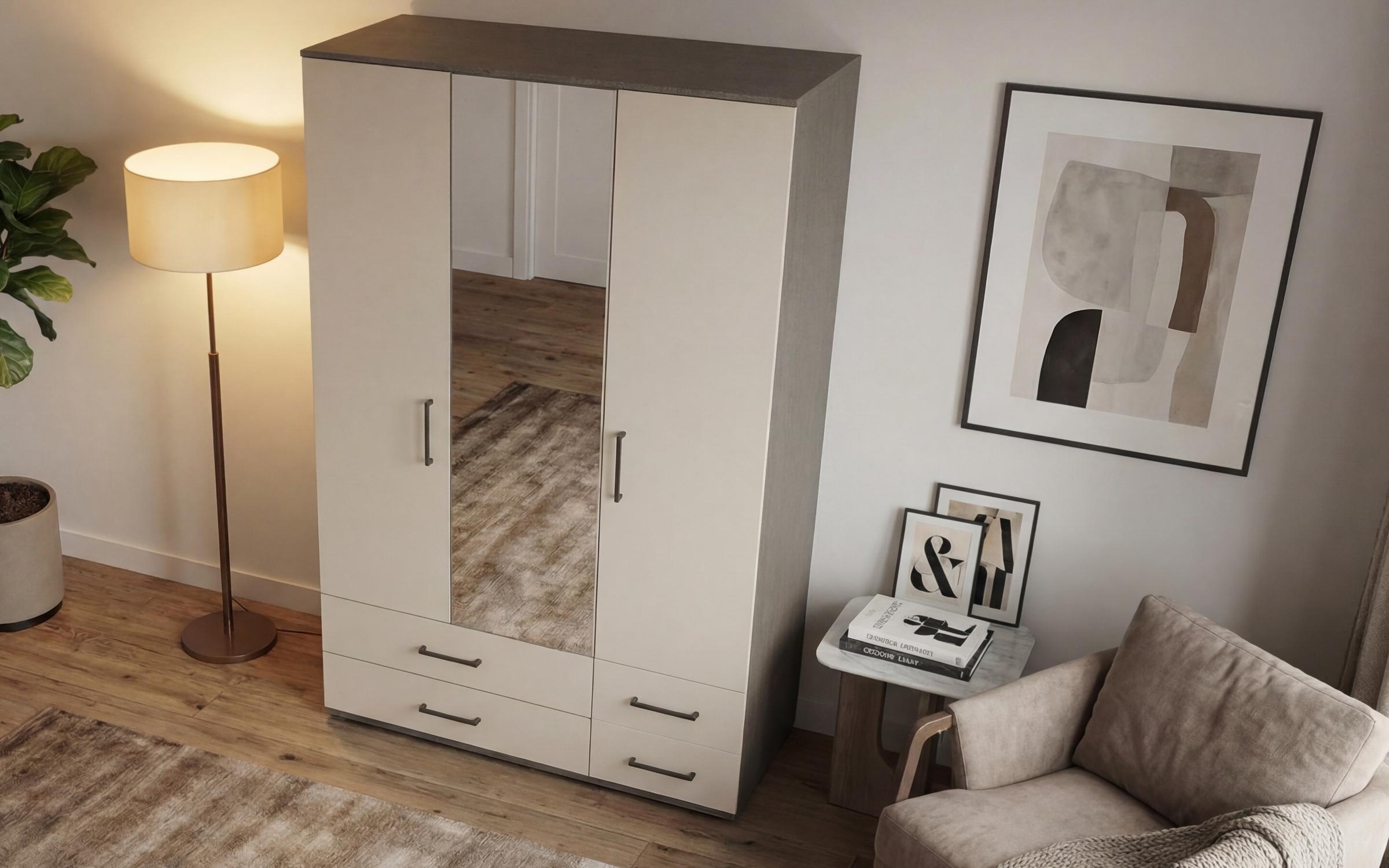 Dulap Eron S, casmir + stejar antracit  4